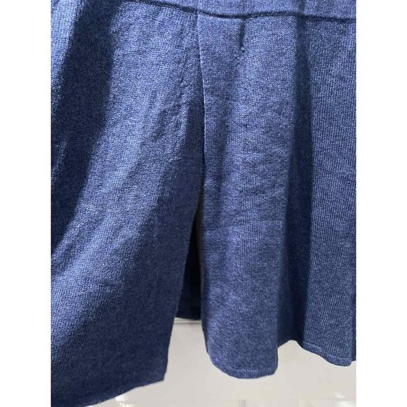 Talbots Petite Blue Cotton Blend  Open Front Knit Cardigan Sweater Petite 2X - Picture 4 of 9